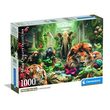 Puzzle Mystic Jungle High Quality 1000pzs