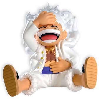 Figura hucha Monkey D Luffy Gear 5 One Piece 15cm