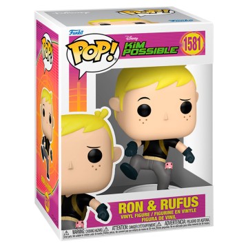 Funko POP Disney Kim Possible Ron & Rufus Funko - 1