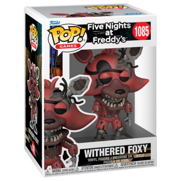 Funko POP Five Nights at Freddy's Withered Foxy 1085 de Funko - Funko pop Videojuegos