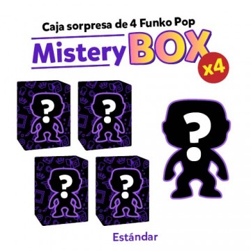 Funko POP Mistery Box 4 Unidades de Funko - Funko Pop Misterioso