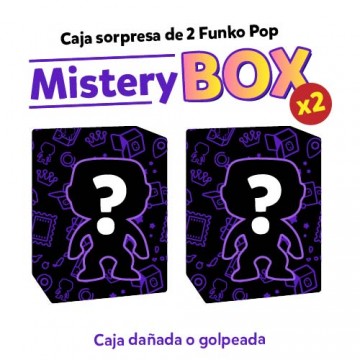 Funko POP Mistery Box 2 Unidades Caja Dañada de Funko - Funko Pop Misterioso