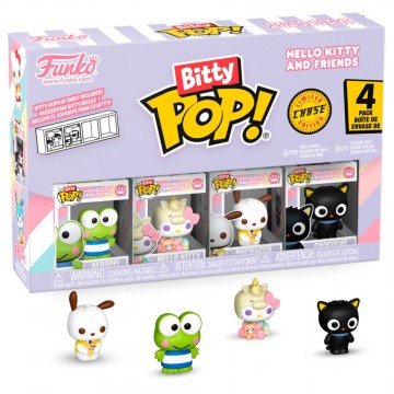 Blister 4 figuras Bitty POP Hello Kitty and Friends Keroppi de Funko - Reservas