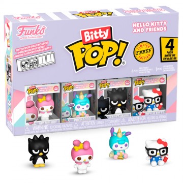 Blister 4 figuras Bitty POP Hello Kitty and Friends My Melody de Funko - Reservas